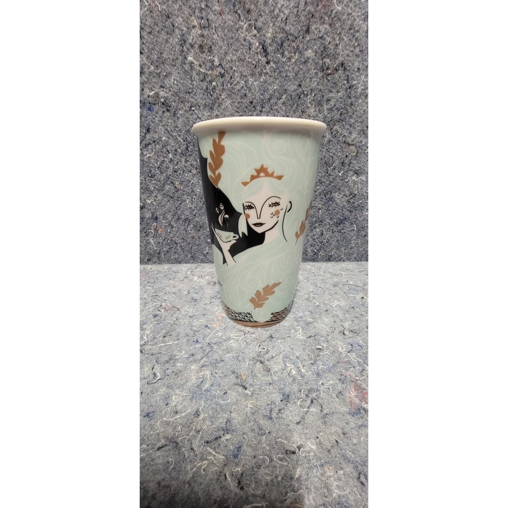 2018 Starbucks Siren Mermaid 22 Oz Ceramic Tumbler NEW!‎